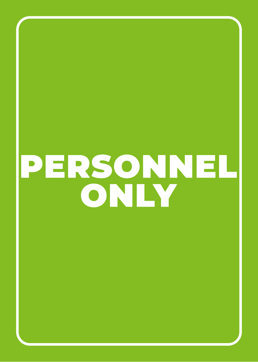 Personnel Only